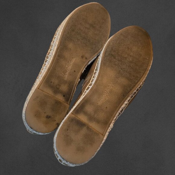 SAM EDELMAN Leather Espadrille sz 10.5 - Picture 7 of 7